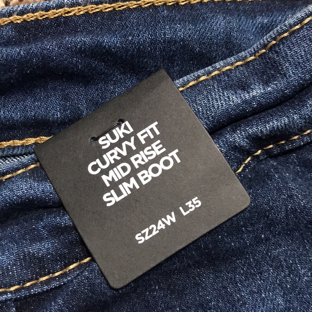 🐠Silver Brand SUKI Curvy Plus Size mid rise slim bootcut jeans | NWT! - Picture 9 of 10